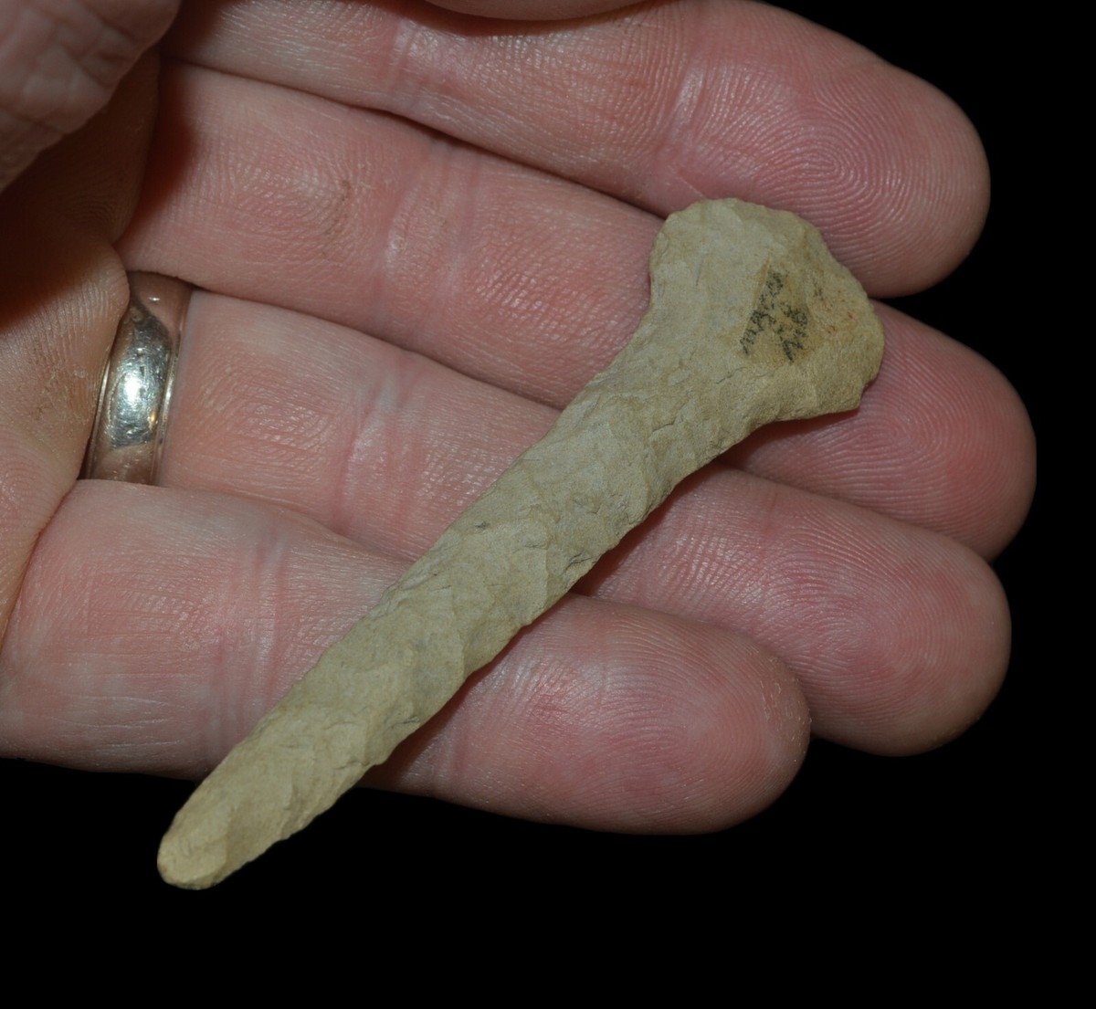 PADDLE DRILL MERCER CO MISSOURI AUTHENTIC INDIAN ARTIFACT