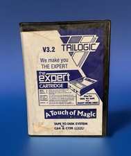 RARE The Expert Cartridge V3.2 Trilogic Commodore 64 Tape To Disk System ESM