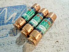 Lot of 3 Fusetron FRN-R-60 Dual-Element Time-Delay Fuse 60AMP 250V RK5