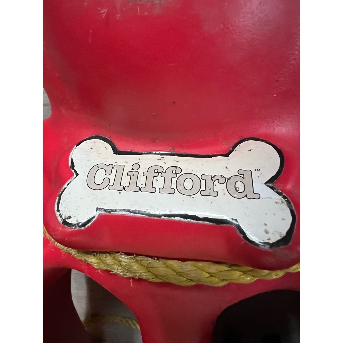 Vintage 2002 Clifford The Big Red Dog Scholastic outdoor rope