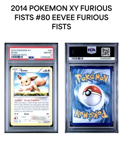 Eevee graded PSA 8 for sale on eBay