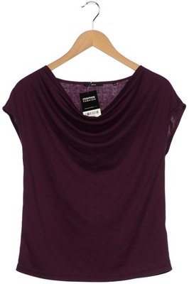 ZERO T-Shirt Damen Shirt Kurzärmliges Oberteil Gr. EU 36 Lila #4z771k9