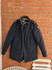 Moose Knuckles Stirling Full Zip Water Repellent Down Parka Jacket Size mens...