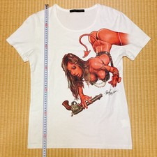 roar Rockin Jelly Bean T-Shirt 1 roar cut and sewn Swarovski sexy devil girl cro