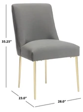 Safavieh NOLITA DINING CHAIR, Reduced Price 2172772087 KNT4086H