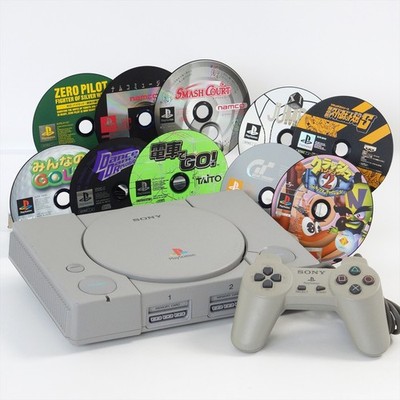 PS1 Console SCPH-7000 SONY Playstation Tested System wz 10 Game