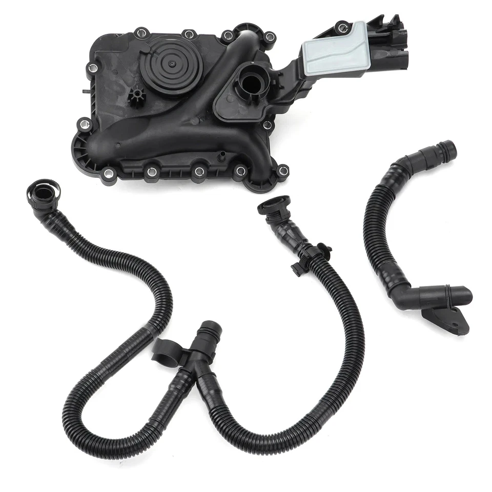 For Audi Q7 A8 Q5 S4 A6 A7 3.0TFIS Oil Separator PCV Valve Vent Trim 06E103547AB - Image 2 of 4