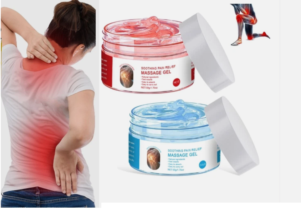 Soothing massage gel, hot & cold , Joint & Muscle,  Soothing Paines Relief, 50g