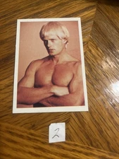 1975 FTCC Rocky Horror Picture Show Card #5 Peter Hinkwood As Rocky 1980