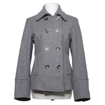Marella Sport, Cabanjacke, Damen, Größe: 36, Grau, Acetat/Polyamid/Wolle #daA