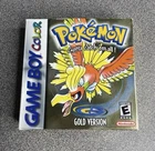 Pokemon Gold Version Nintendo Gameboy Color GBC BOX ONLY