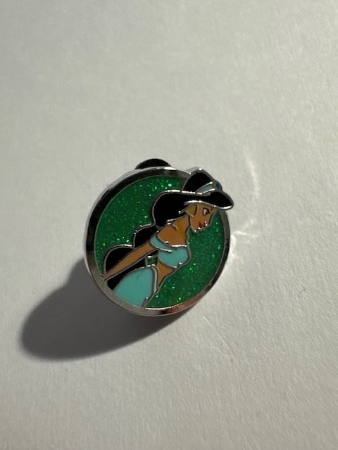 PALM Jasmine Micro Profile Mystery Pink A La Mode Aladdin 2023 Disney Pin F6