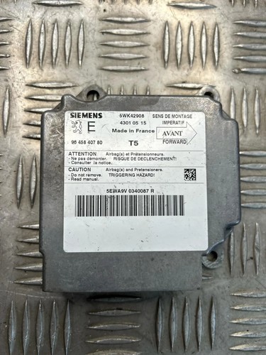 PEUGEOT 307 SW 3H Airbag-Steuergerät 9645840780 2.00 Petrol 2004 28967792