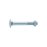 Din 603 Flachrundschraube M16X55 Stahl 4.6 Galvanisch Verzinkt M. Vierkantansatz