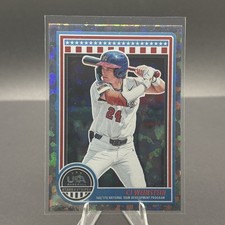 CJ Weinstein 2025 Panini USA Stars & Stripes Silver Crystals /25 Rookie