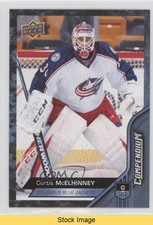 2016-17 Upper Deck Compendium Blue Curtis McElhinney #373 READ 0e3