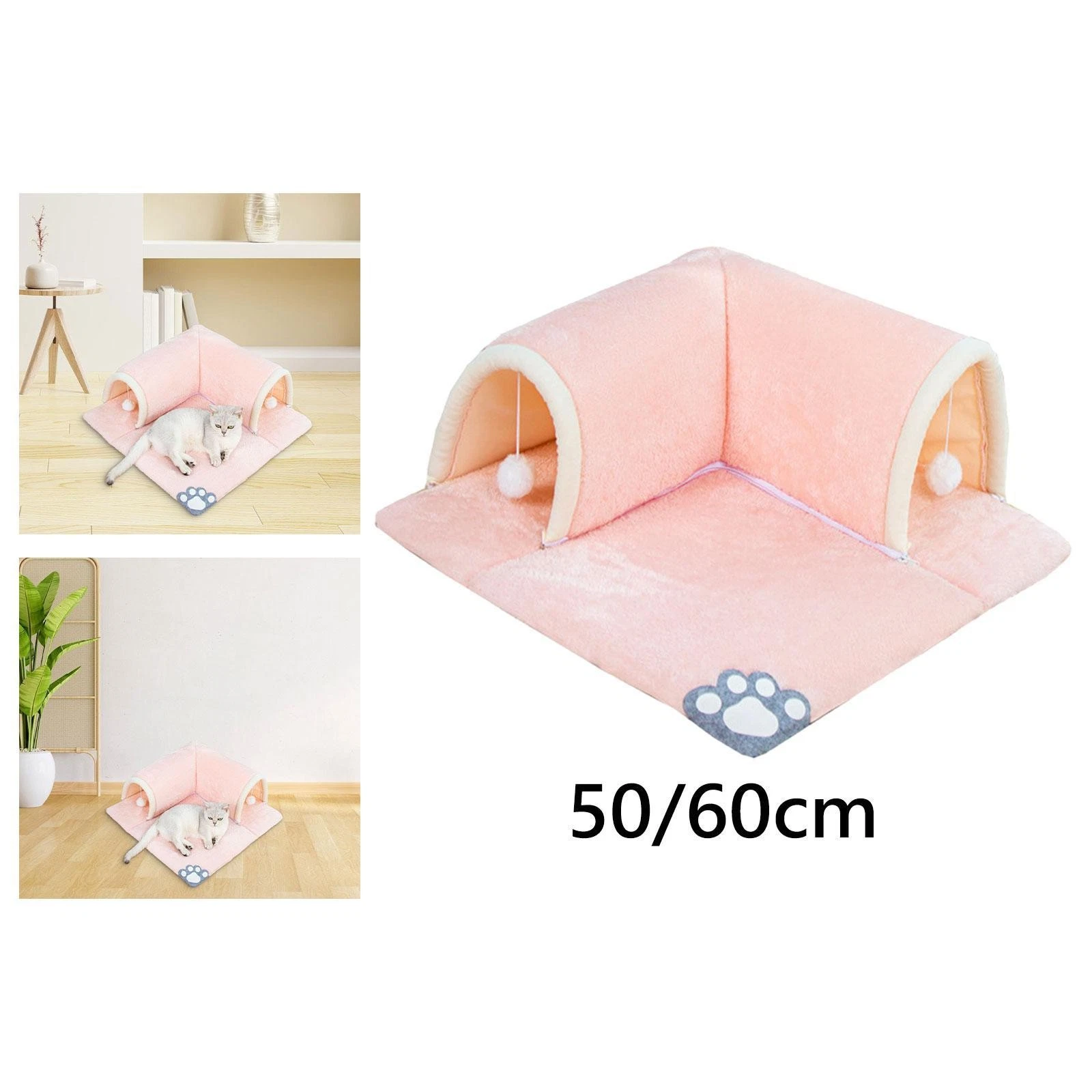 Kitten Tunnel Tube Folded Self Entertainment Breathable Cat Tunnel