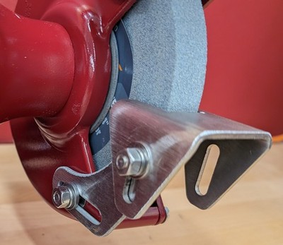 U-Shaped Bench Grinder Tool Rest Assembly 6  | Baldor & others | Stainless | USA