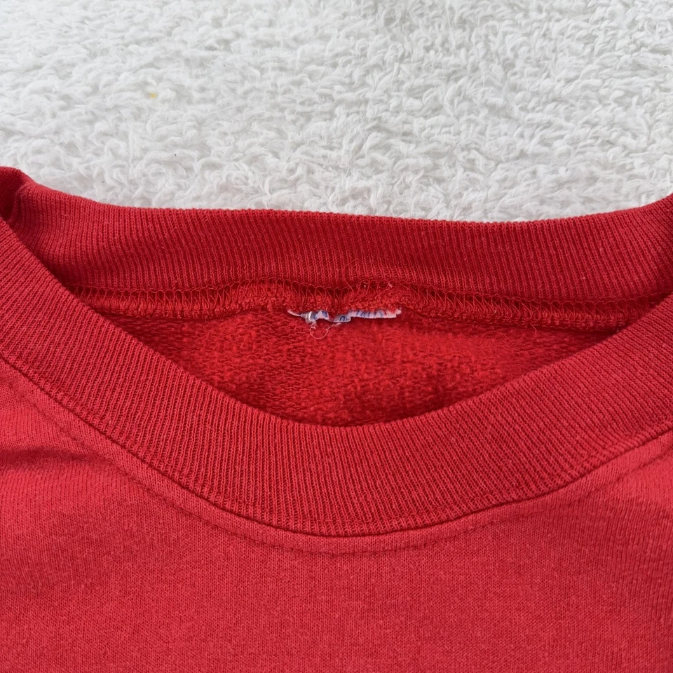 Vintage Cincinnati Reds Sweater BOXY XS MLB Baseball 1990 World Series 90s - Image 4 of 4