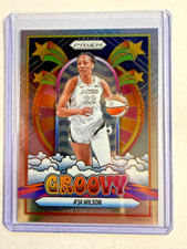 2025 Panini Prizm WNBA - Groovy A'ja Wilson #1