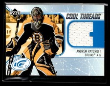 2005-06 Upper Deck Ice Cool Threads Andrew Raycroft Boston Bruins #CT-AR