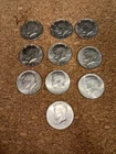 1967 Kennedy Half Dollar Lot Of 10