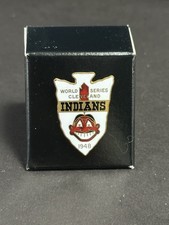 1948 World Series Press Pin Cleveland Indians