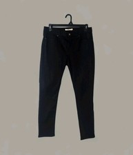 Levi's 711 Skinny Jeans Womens Size 32 Black