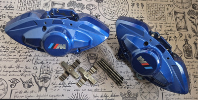 BMW M performance rear Brembo blue brake calipers M2 M3 M4 F80 440i 335i 335d **