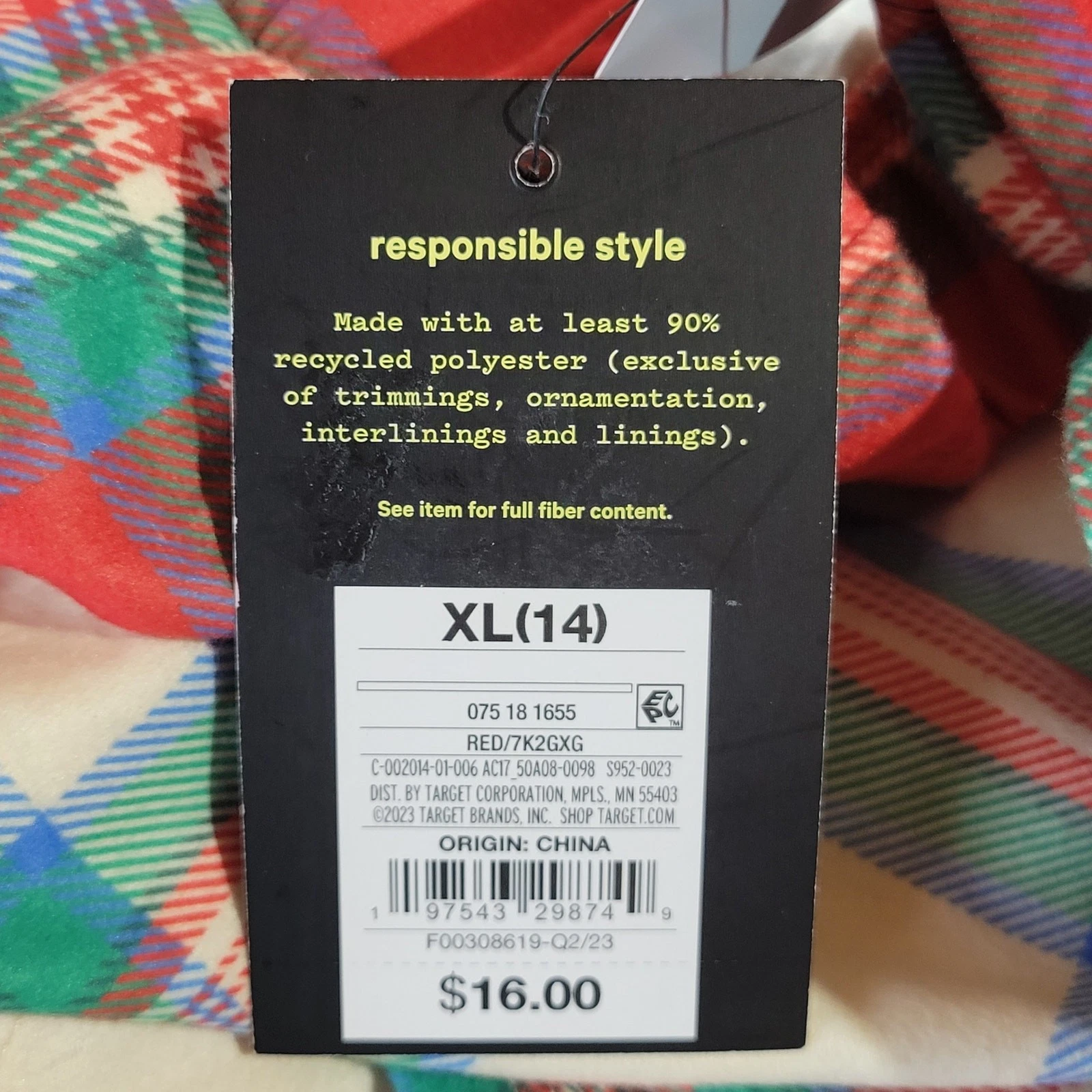 Art Class Short Sleeve Holiday Pajamas, Multi-color, Youth