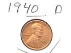 1940 (D) Lincoln Penny