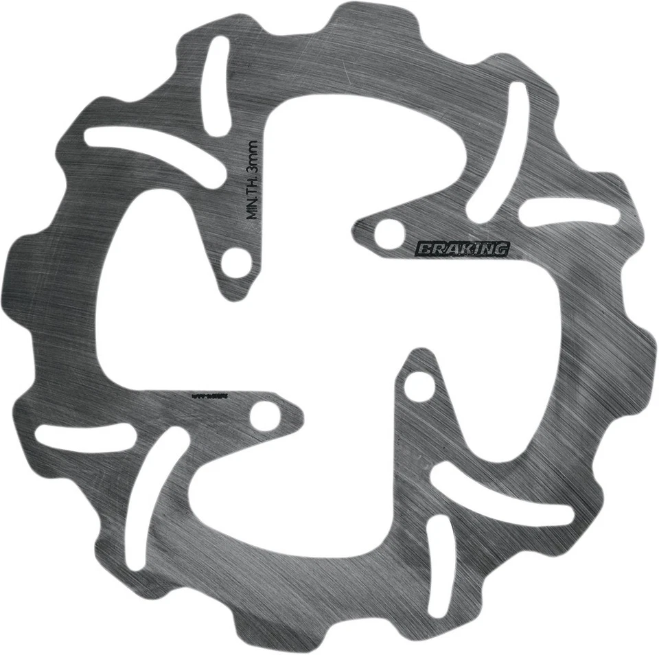 Rotor de freno trasero frenado YA51RID para 06-09 Yamaha YFM700 Raptor YFZ450 Foto 2 de 2