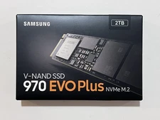 New SAMSUNG 970 EVO Plus 2TB NVMe M.2 Internal SSD V-NAND MZ-V7S2T0B/AM