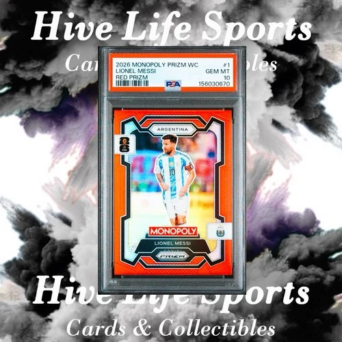 World Cup Lionel Messi 2026 Panini Prizm World Cup Lionel Messi #1 Red