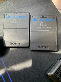 Sony PlayStation 2 PS2 Fat Console Bundle SCPH-30001 Memory Cards Games Tested