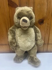 Kid Power Little Bear Plush 15”  Laughs Maurice Sendak 1998 Tested/Works