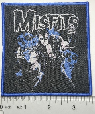 misfits jerry only Blue Border Woven Patch 