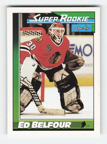 Ed Belfour #4 1991 Topps card