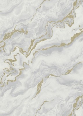 Erismann Vliestapete Marmor hellgrau 10,05 x 0,53 m  Wandtapete