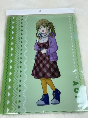 Yuru Camp (Laid-Back Camp) Aoi Inuyama A4 Clear File Folder   Official Japan Ani