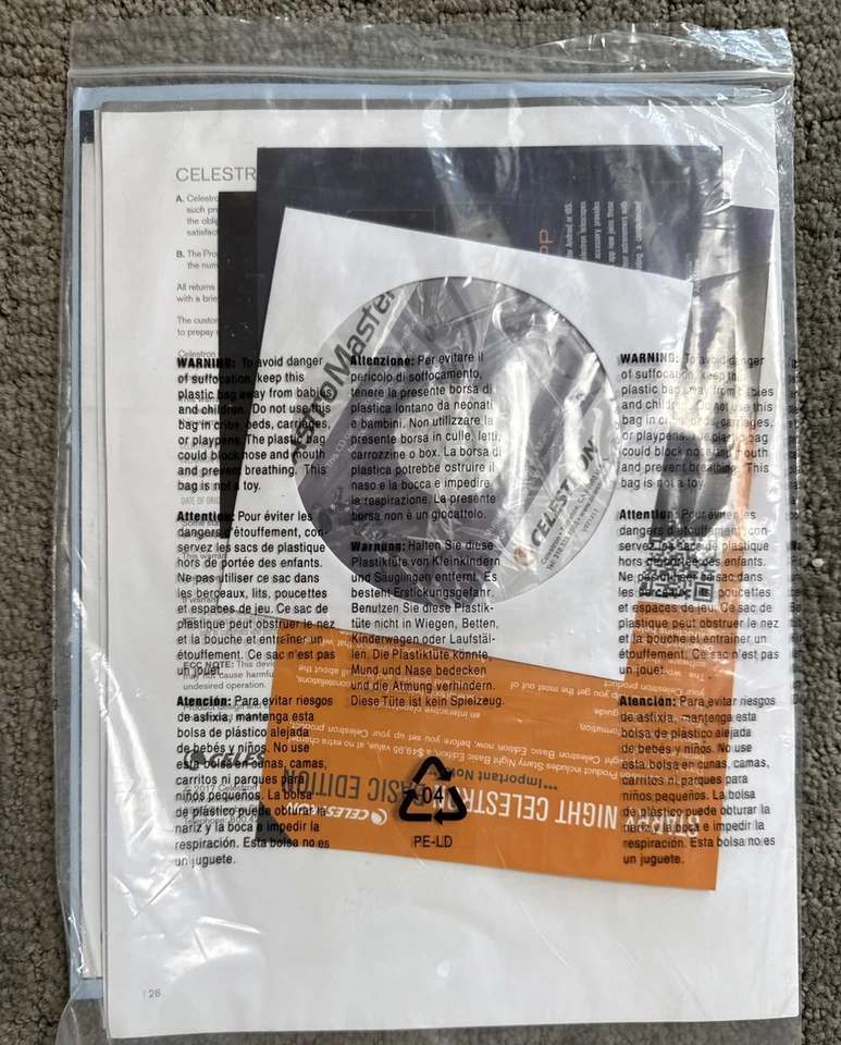 Celestron AstroMaster 130EQ 130mm f/5 Newtonian Telescope w Tripod Mount New - Image 3 of 4