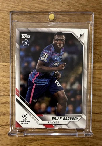 2021-22 Topps UCL Collection - Photo Variation Brian Brobbey #25 (RC)