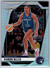 2024 Panini Prizm WNBA Diamond Miller Silver Prizms #63