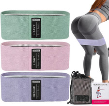 Booty Bands Set, Resistance Bands for Working Out, Exercise Bands for Women and