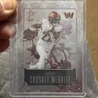 2025 Topps Signature Jacory Croskey-Merritt Base (RAW)