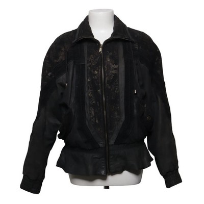 Wilsons Leather, Lederjacke, Damen, Größe: M, Schwarz #gcG