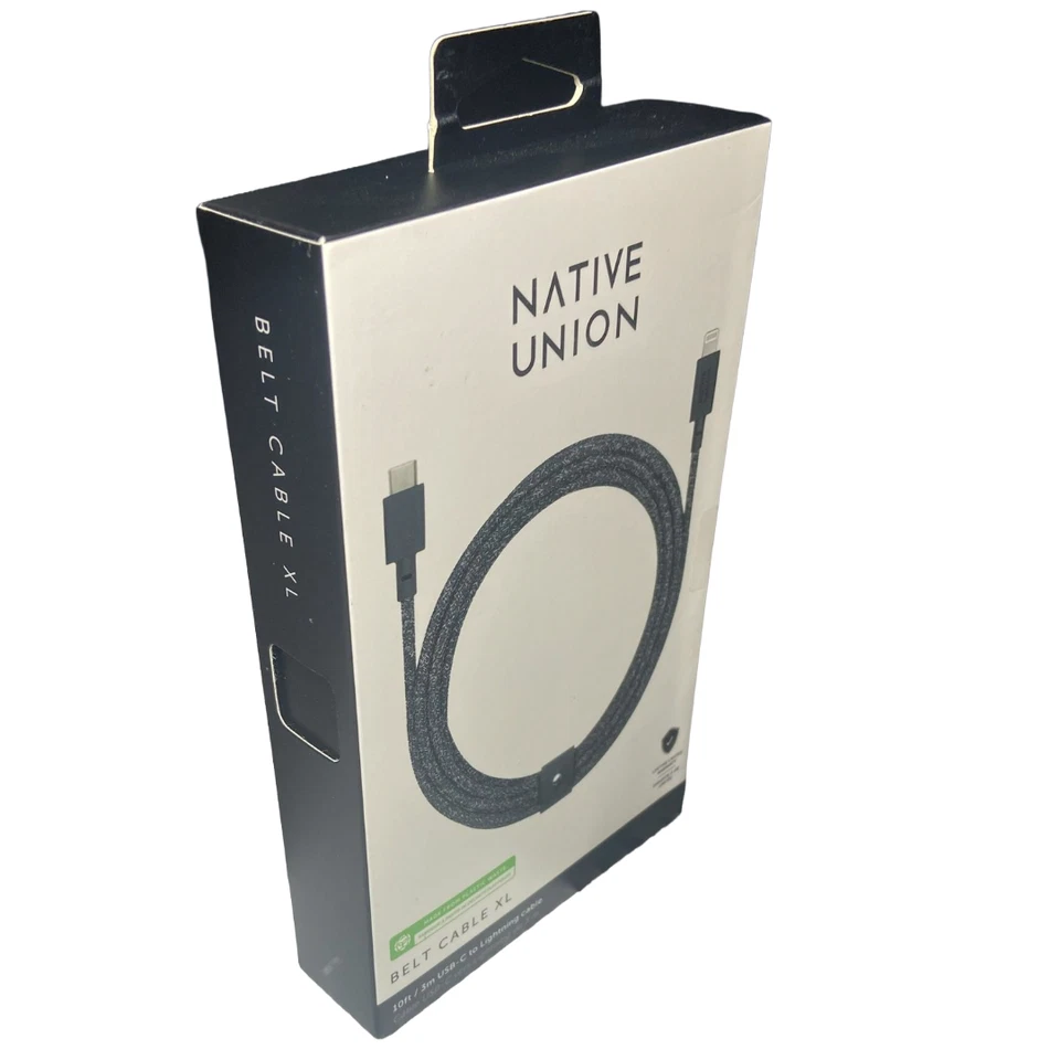 iPhone Charger Cable 10ft USB-C to Lightning MFi-Certified Fast Charging Belt XL - Image 3 of 4