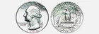 4 coin lot 1964 SILVER PROOF WASHINGTON QUARTER