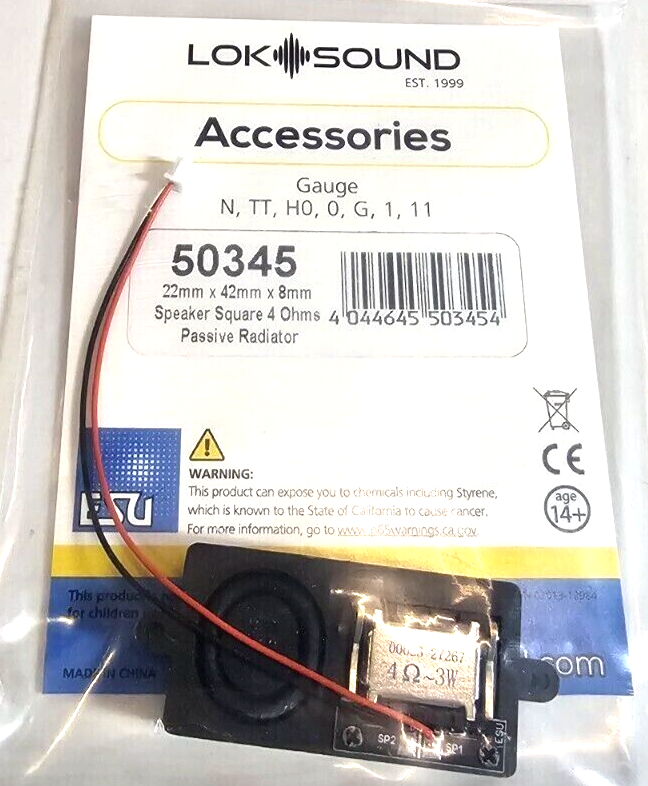 Esu Electronic 50348 Altoparlante Rettangolare 18 X 35 X 11 Mm Con Tecnologia A Radiatore Passivo - Foto 5