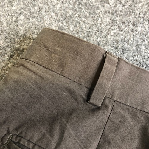 Suitsupply Soho Dress Pants Mens 32x34 Brown Cotton Stretch Formal Trousers - Picture 12 of 13